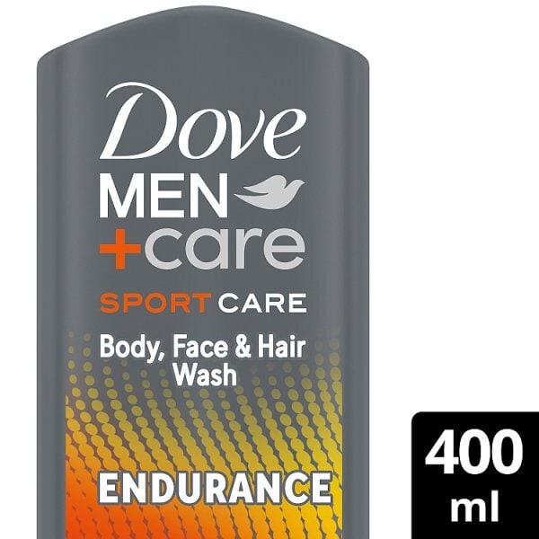 Dove Men Endurance Body Wash & Shampoo 400ml