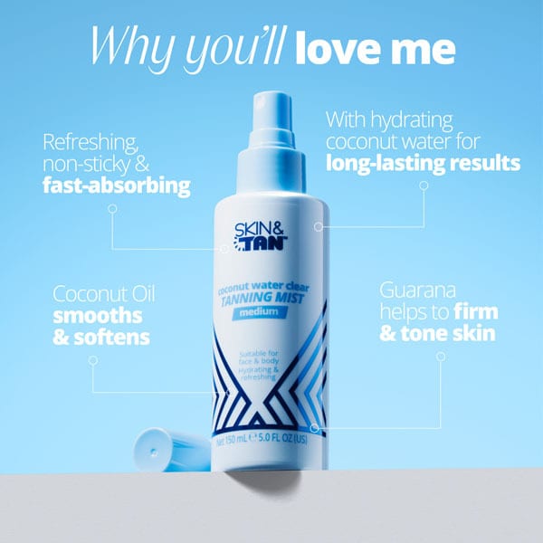 SKIN TAN COCONUT CLEAR MIST 150ML
