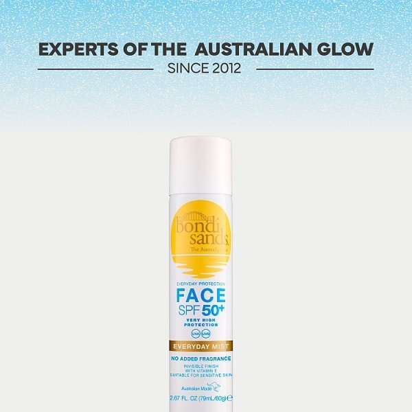 Bondi Sands Fragrance Free Face Mist Spf 50+ 60g