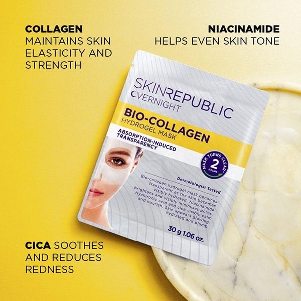 Skin Republic Biocollagen Overnight Hydrogel Sheet Mask