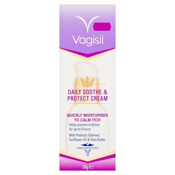Vagisil Daily Soothe & Protect Oatmeal Cream 58G
