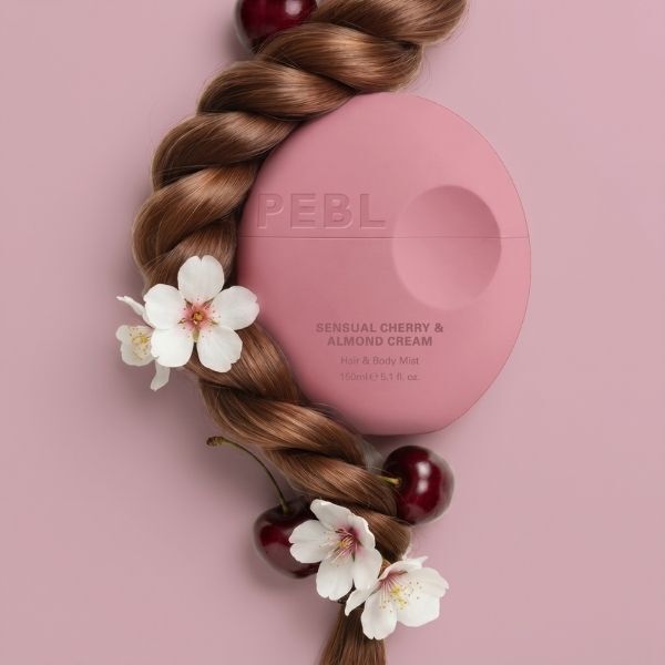 Pebl Sensual Cherry & Almond Cream Hair & Body Mist 150Ml