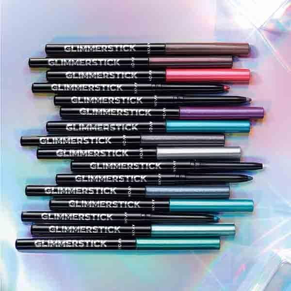 Avon Glimmerstick Diamonds Eyeliner Silver Lights