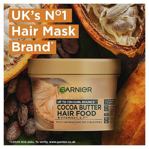 Garnier Ultimate Blends Hair Food Cocoa Butter Hair Mask