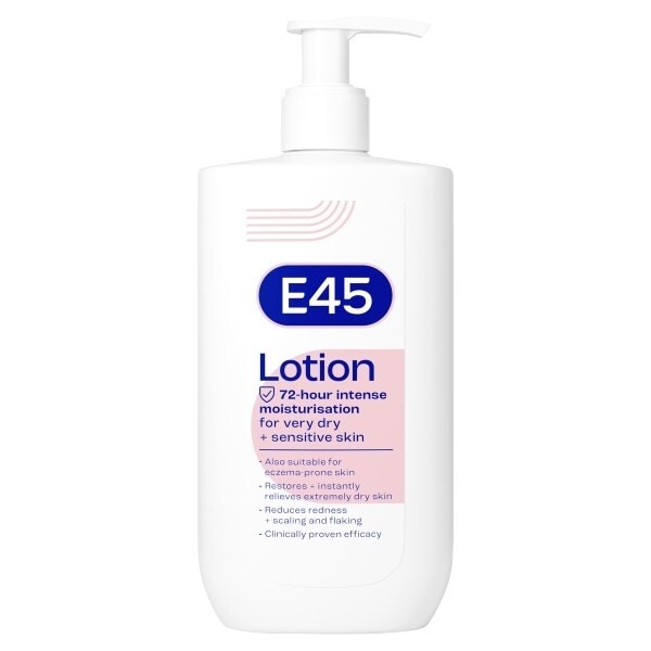 E45 Moisturiser Body Lotion for Long-Lasting Hydration 500ml