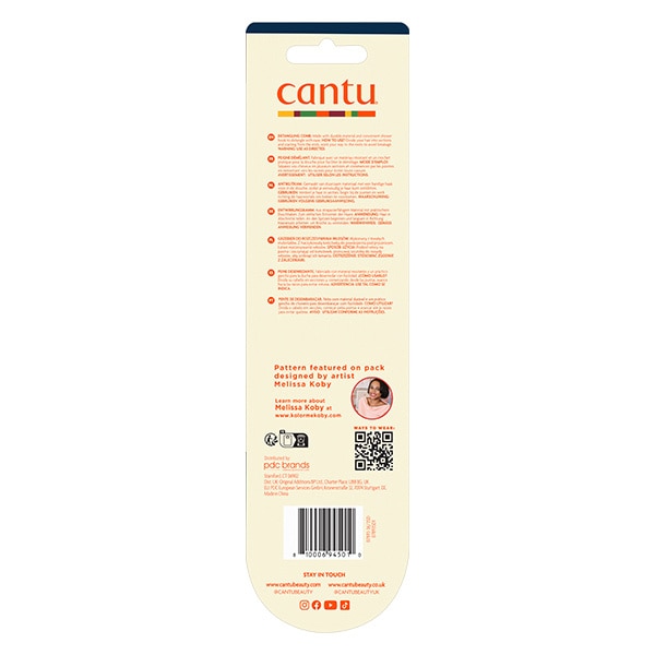 Cantu Sturdy Detangle Comb