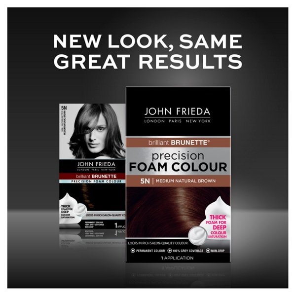 DNR John Frieda Precision Foam Medium Natural Brown 5N