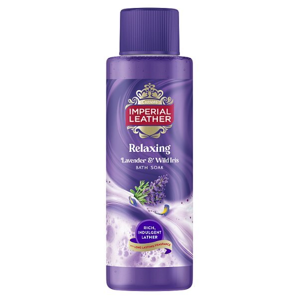 Imperial Leather Relaxing Lavender & Wild Iris Bath Soak 500ml