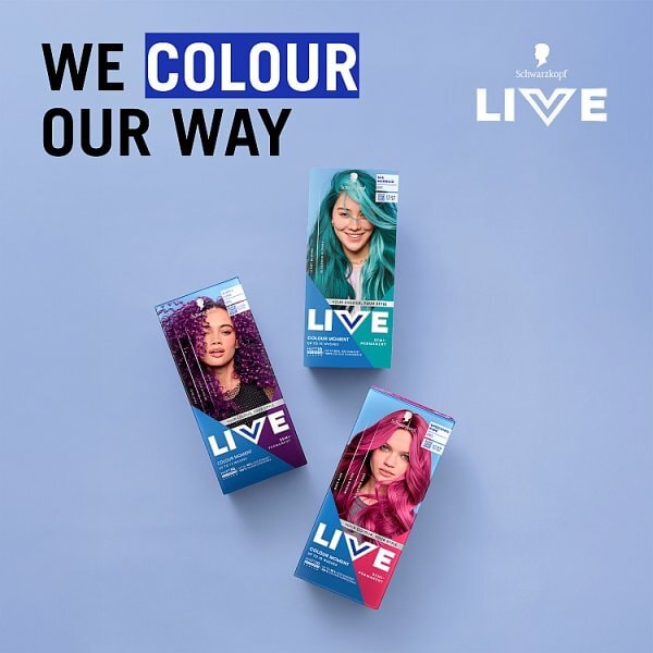 Schwarzkopf LIVE 097 Sea Mermaid Semi-Permanent Hair Dye
