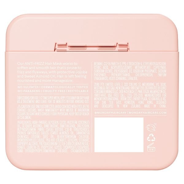 Monday Haircare Hair Mask Anti Frizz 250ml