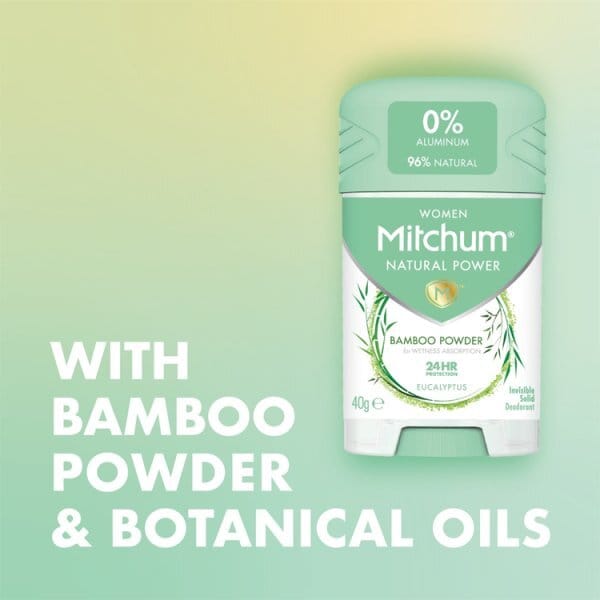 Mitchum Women Natural Power 24HR Protection Eucalyptus 40g