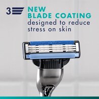 Gillette Mach3 Men's Razor Blade Refills, 12 Count