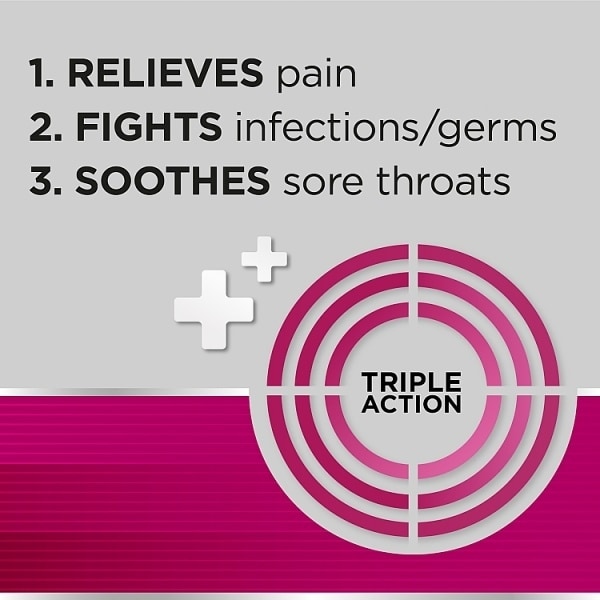 Strepsils Extra Cherry Throat & Pain Relief Lozenges 24s