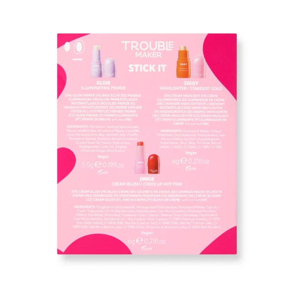 Trouble Maker Stick It Blush And Highlight Gift Set