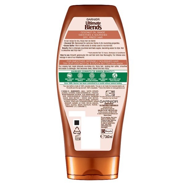 Garnier Ultimate Blends Coconut Oil Conditioner 360ml