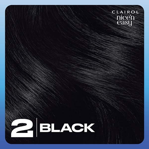 Clairol Nice'n Easy Hair Dye 2 Black