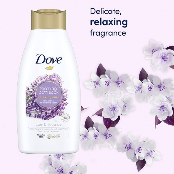 Dove Relaxing Care Foaming Bath Bath Soak 450 ml