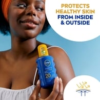 NIVEA SUN Sun Cream Spray Protect & Moisture SPF20 200ml