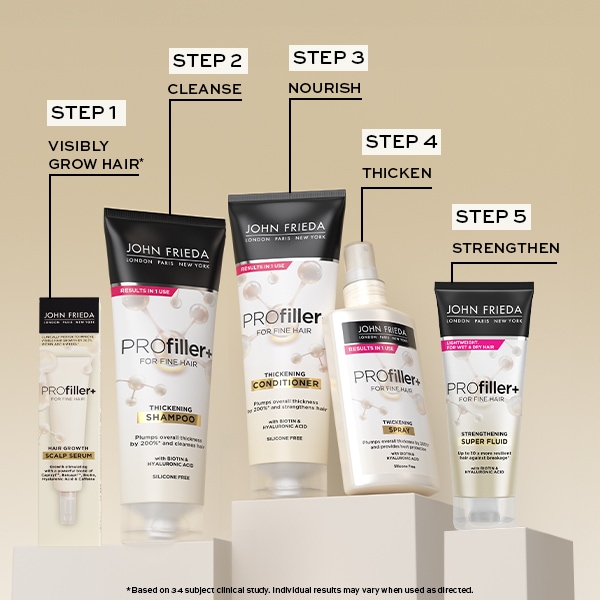 John Frieda Volume Profiller+ Hair Growth Scalp Serum 50ml