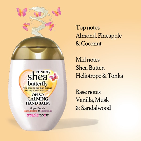 Treaclemoon Creamy Shea Butterfly Calming Hand Balm 75Ml