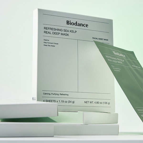 Biodance Refreshing Sea Kelp Real Deep Mask 34G*4Ea
