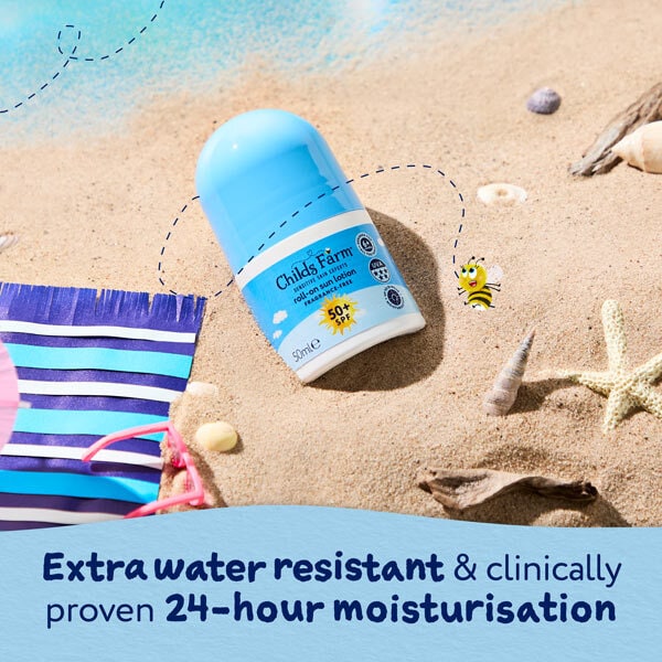 Childs Farm Spf50+ Roll On Fragrance-Free 50Ml