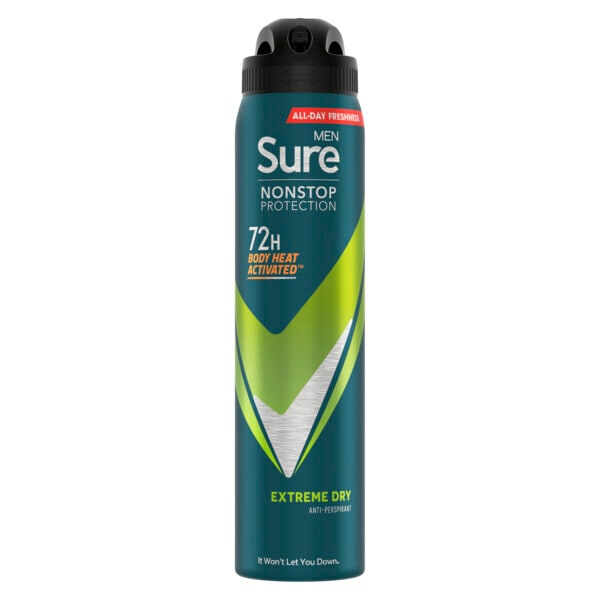 Sure Men Anti-Perspirant Aerosol Nonstop Extremedry 250ml