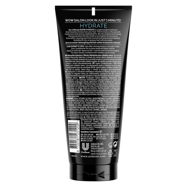 TRESemme&nbsp;1 Minute WOW Hydrate & Purify 170ml