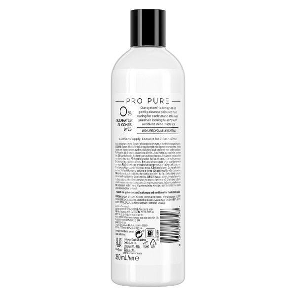 TRESemmé Pro Pure Radiant Colour Conditioner 380ml