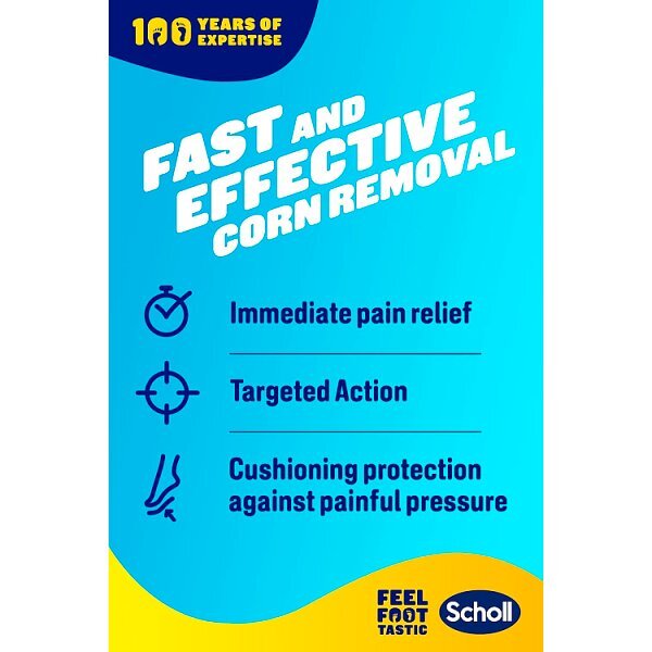 Scholl Corn Removal Complete Treatment Cushions & Plasters