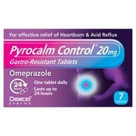 Pyrocalm Control Gastro-Resistant Omeprazole 7 Tabs 20mg