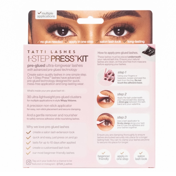 Tatti 1 Step Press Kit Wispy Volume