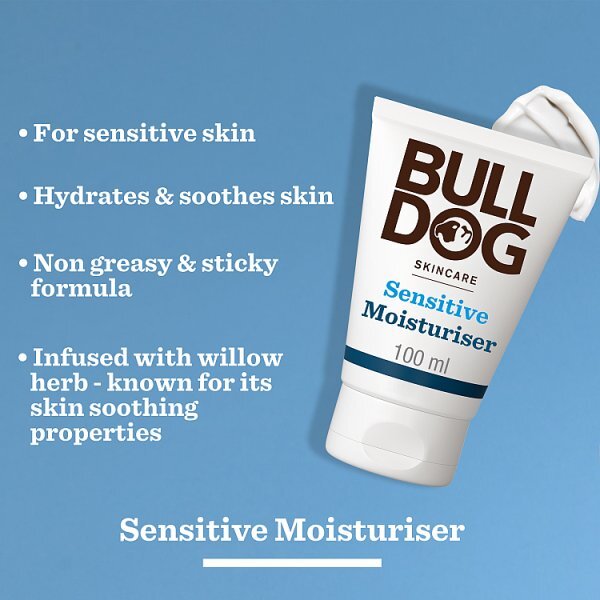 Bulldog Skincare Sensitive Moisturiser 100ml
