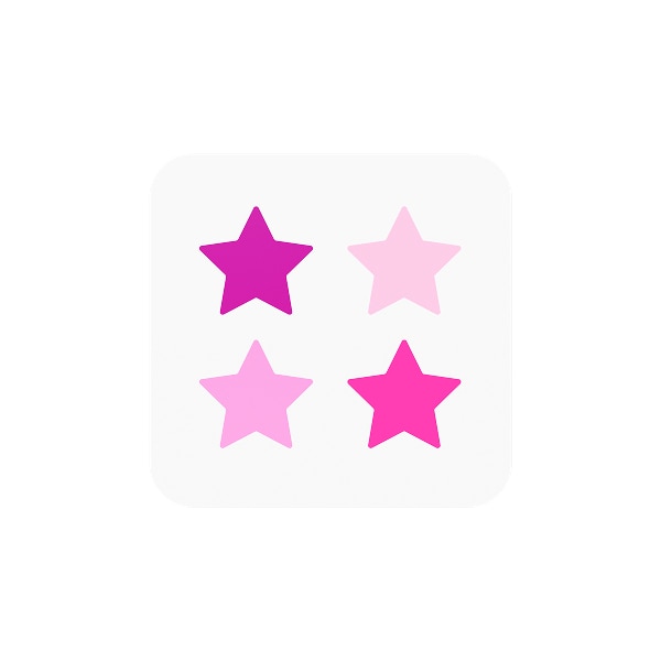 Starface Hydro-Star Pink 32 pack
