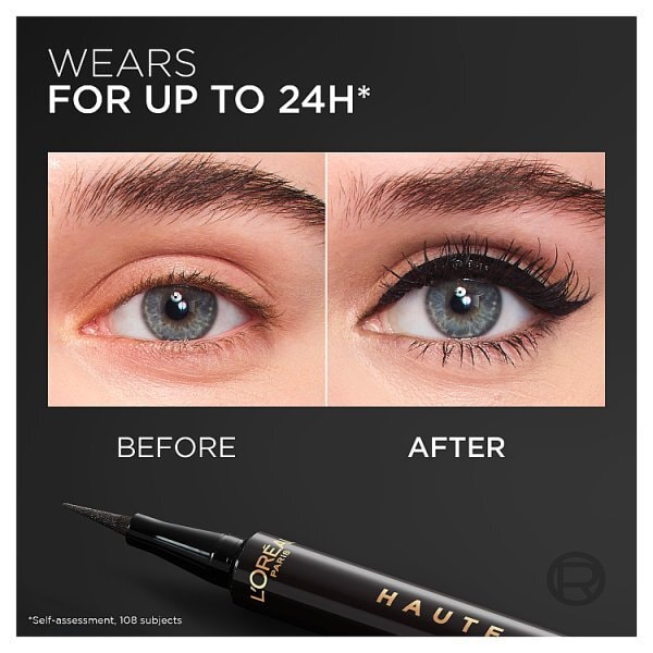 L'Oréal Paris Haute Precision Felt-Tip Eyeliner Noir Silk