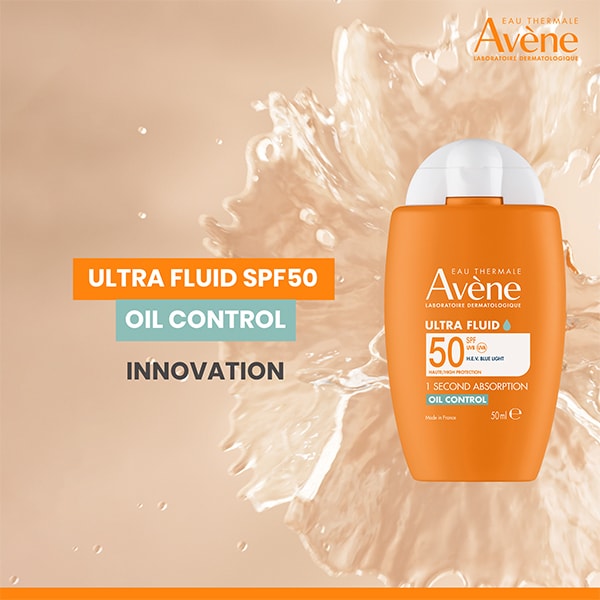 Avène Ultra Fluid Oil Control Spf50+ For Oily Skin 50Ml