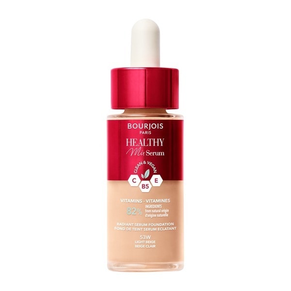 Bourjois Healthy Mix Serum Foundation, 53W Light Beige