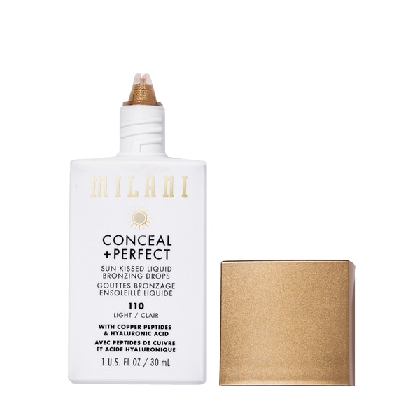 Milani Conceal + Perfect Sun Kissed Liquid Bronzing Drops - Light 110