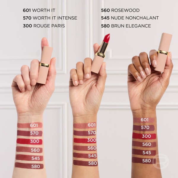 L'Oréal Paris Color Riche Matte-in-Balm Lipstick 580 Brun Elegance
