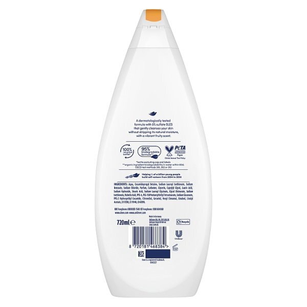 Dove Fruity Nourish Body Wash Shower Gel 720Ml