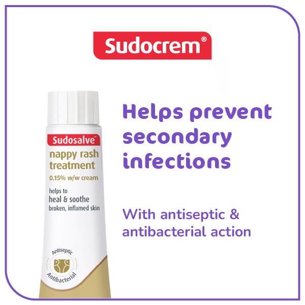 Sudosalve Nappy Rash Treatment Cream 25g