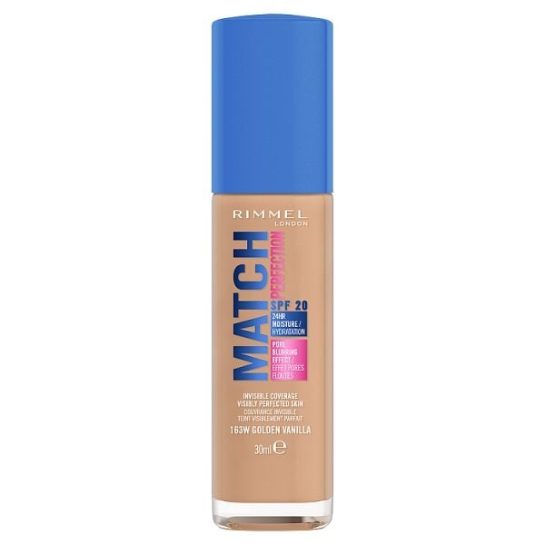 Rimmel Match Perfection Foundation 163W Golden Vanilla SPF20