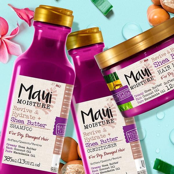 Maui Moisture Revive & Hydrate+ Shea Butter Hair Mask 340g