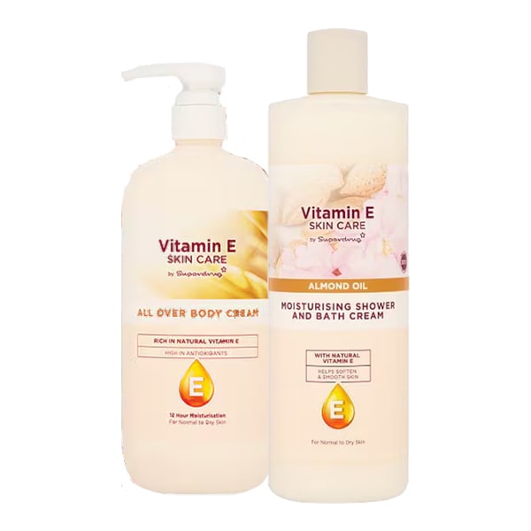Vitamin E Family Size Bath & Body Bundle