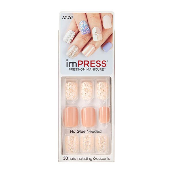 DNR Kiss Impress Fake Nails - Night Fever