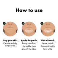 Hero Mighty Patch Chin Hydrocolloid Pimple & Acne Patches 10