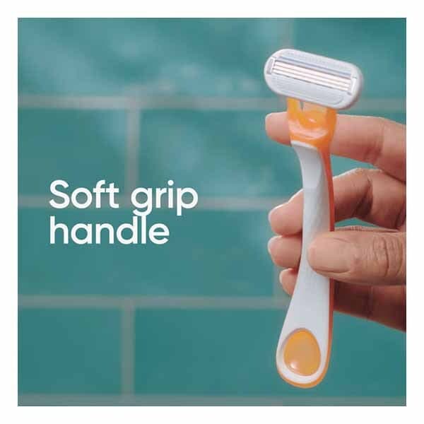 DNR Gillette Venus Riviera Women's Disposable Razors, 2 Pack