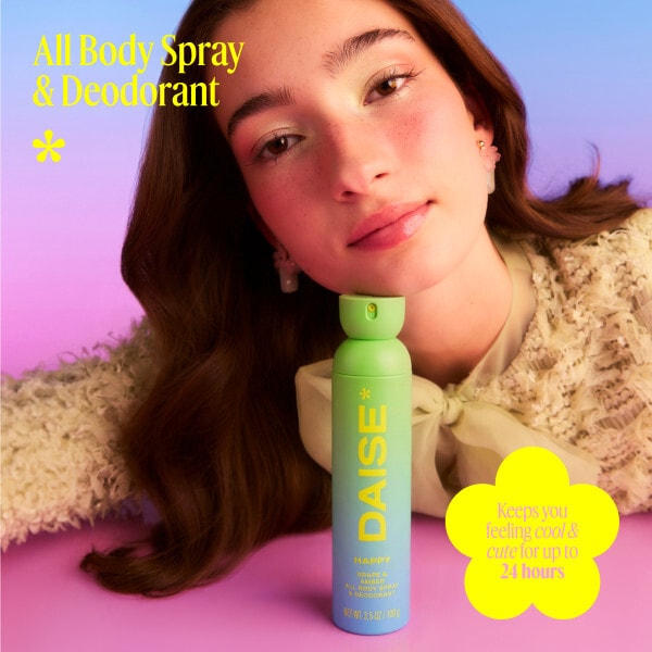 Daise All Body Spray & Deodorant Happy 120ml