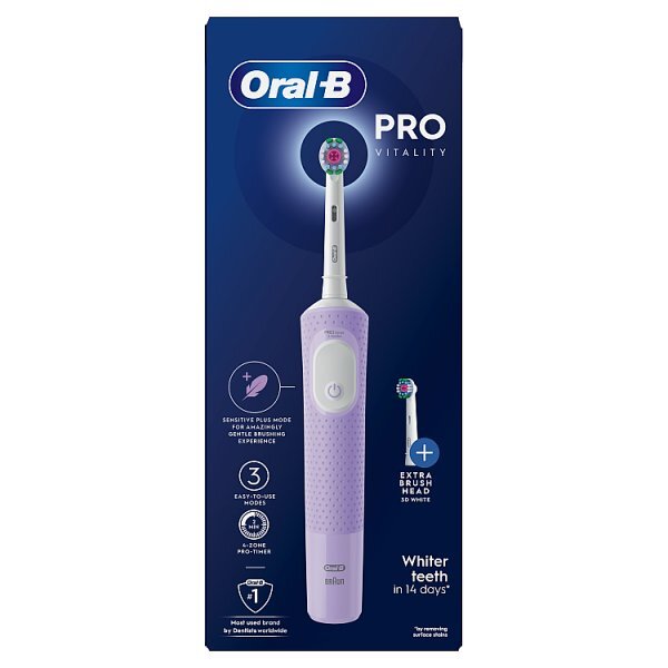 Oral-B Vitality Pro Cross Action Lilac Electric Toothbrush