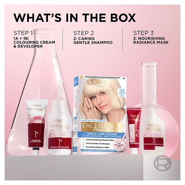 L'Oréal Excellence Pure Blonde 3 Ultra Light Ash Blonde